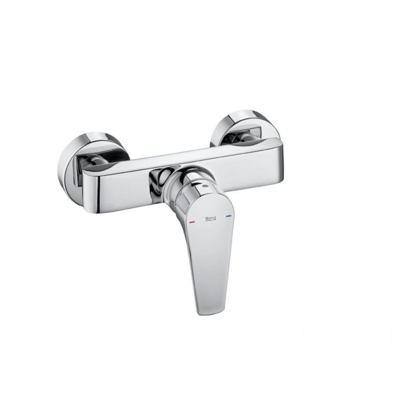 Bateria natryskowa ścienna bez zestawu chrom Atlas Roca (A5A2190C00)