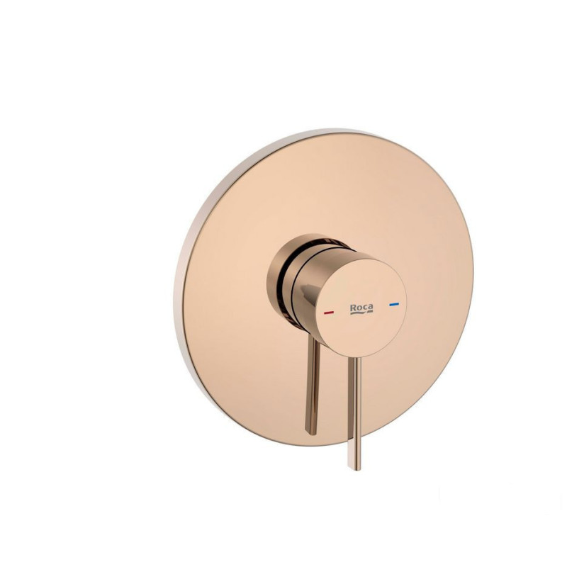 Bateria prysznicowa jednouchwytowa podtynkowa Rose Gold Ona Roca (A5A2B9ERG0)