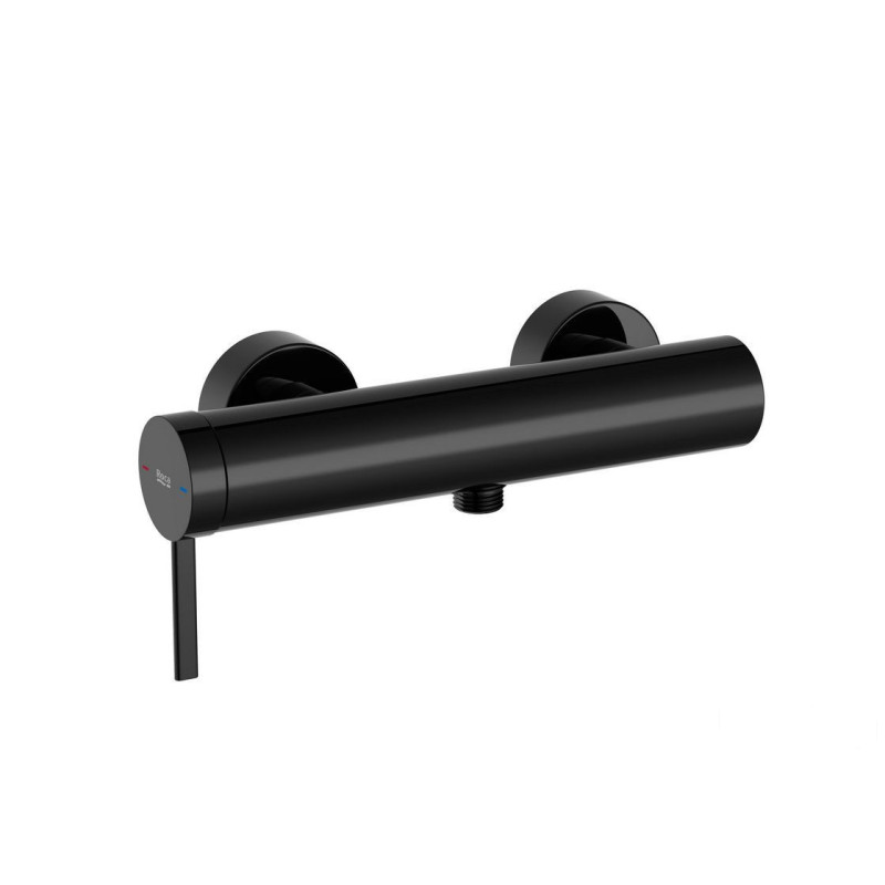 Bateria prysznicowa jednouchwytowa ścienna Titanium Black Ona Roca (A5A219ECN0)