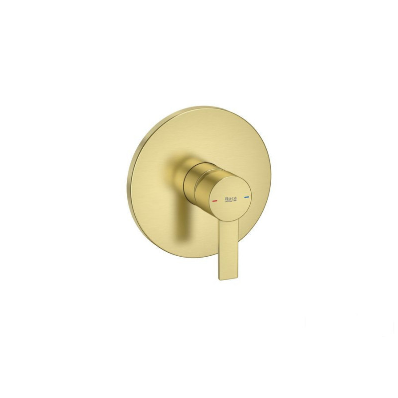 Bateria prysznicowa podtynkowa Brushed Gold Targa Roca (A5A2B5FVA0)