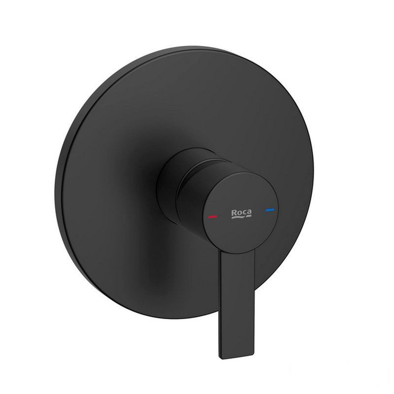 Bateria prysznicowa podtynkowa czarny mat Targa Roca (A5A2B5FNB0)