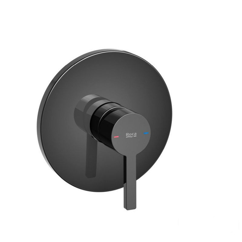 Bateria prysznicowa podtynkowa Titanium Black Naia Roca (A5A2B96CN0)