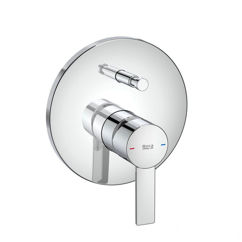 Bateria wannowo-prysznicowa podtynkowa chrom Targa Roca (A5A0B5FC00)