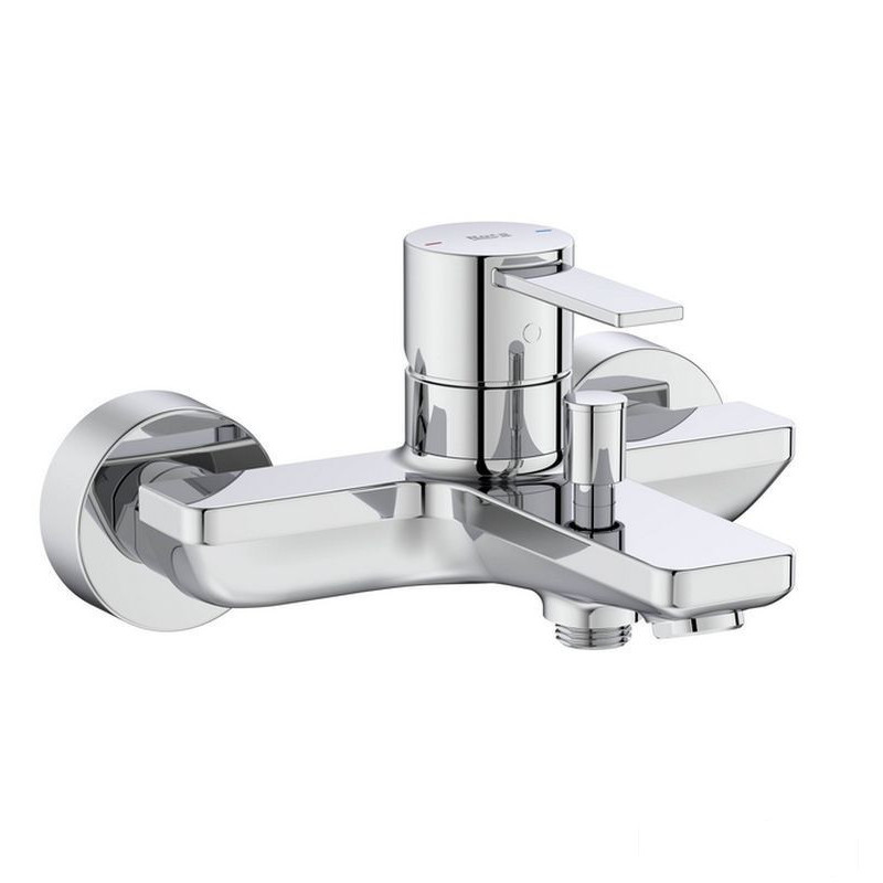 Bateria wannowo-prysznicowa ścienna bez zestawu chrom Targa Roca (A5A025FC00)