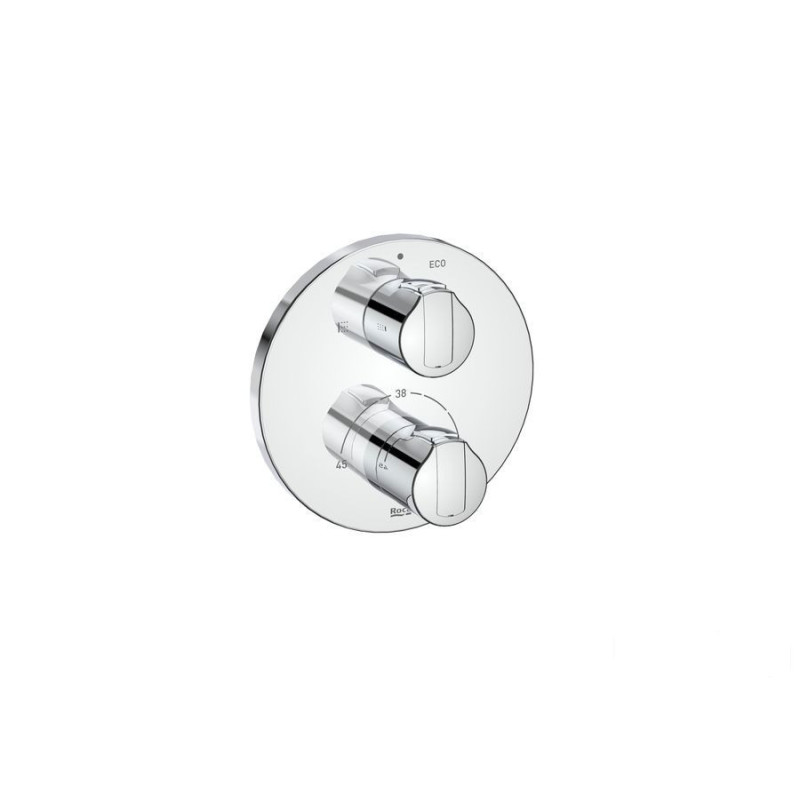 Bateria wannowo-prysznicowa termostatyczna chrom T-1000  Roca (A5A0D09C00)