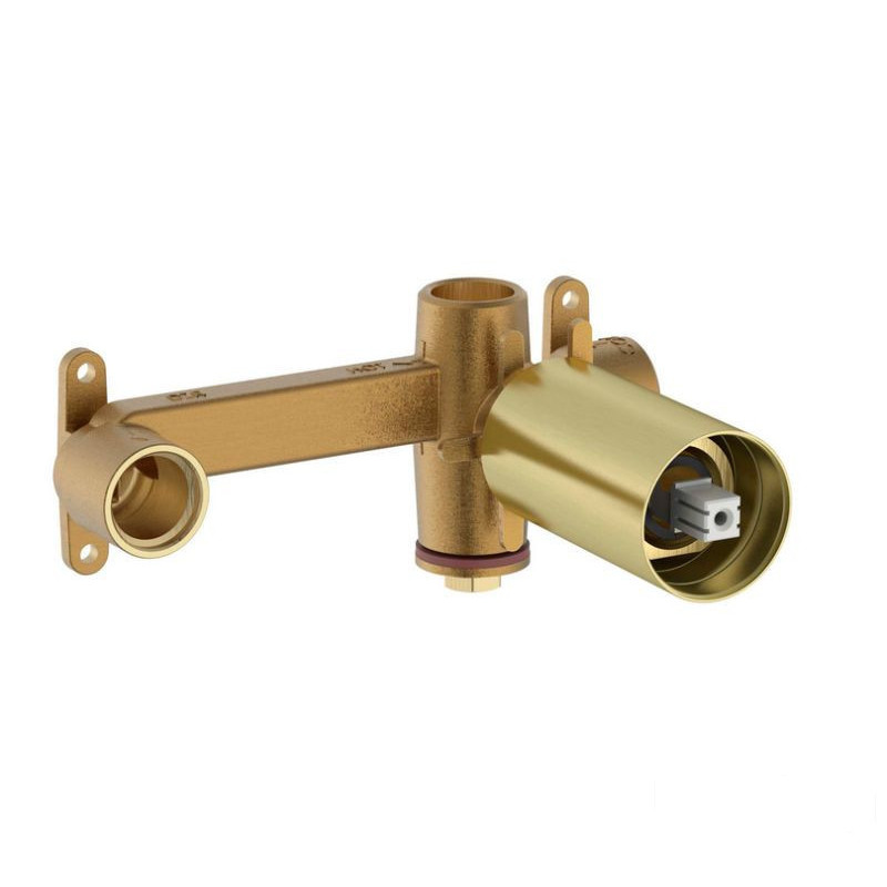 Element podtynkowy do baterii umywalkowej podtynkowej PVD Brushed Gold ONA Roca (A5E3501VA0)