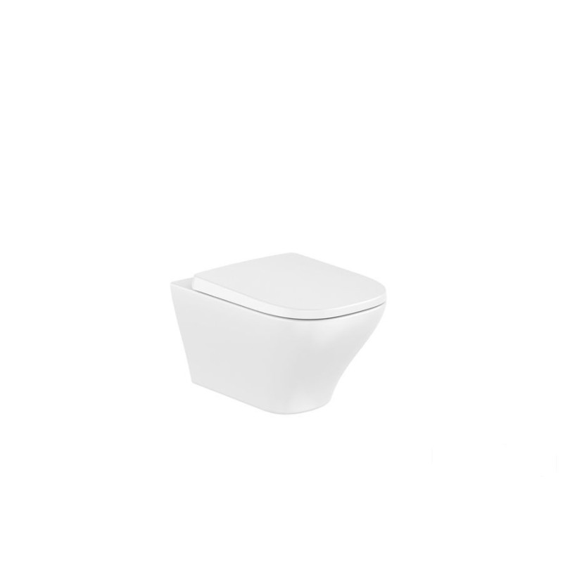 Miska WC podwieszana Rimless® Vortex 53 cm OPTICA Roca (A346V13000)