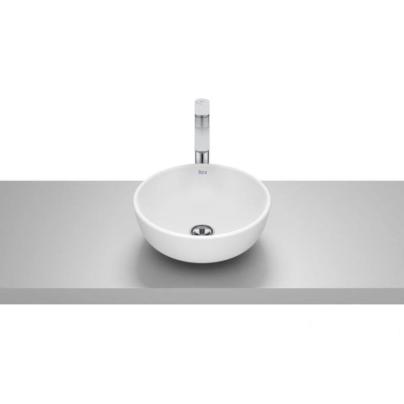 Umywalka nablatowa ROUND ER 35 cm BIAŁY MAT OPTICA Roca (A327C12620)