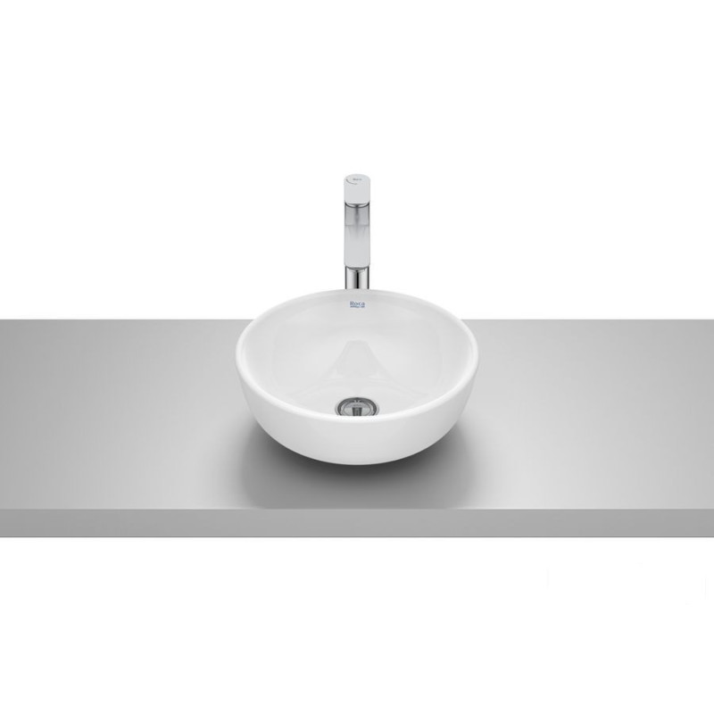 Umywalka nablatowa ROUND ER 35 cm BIAŁY POŁYSK OPTICA Roca (A327C12000)