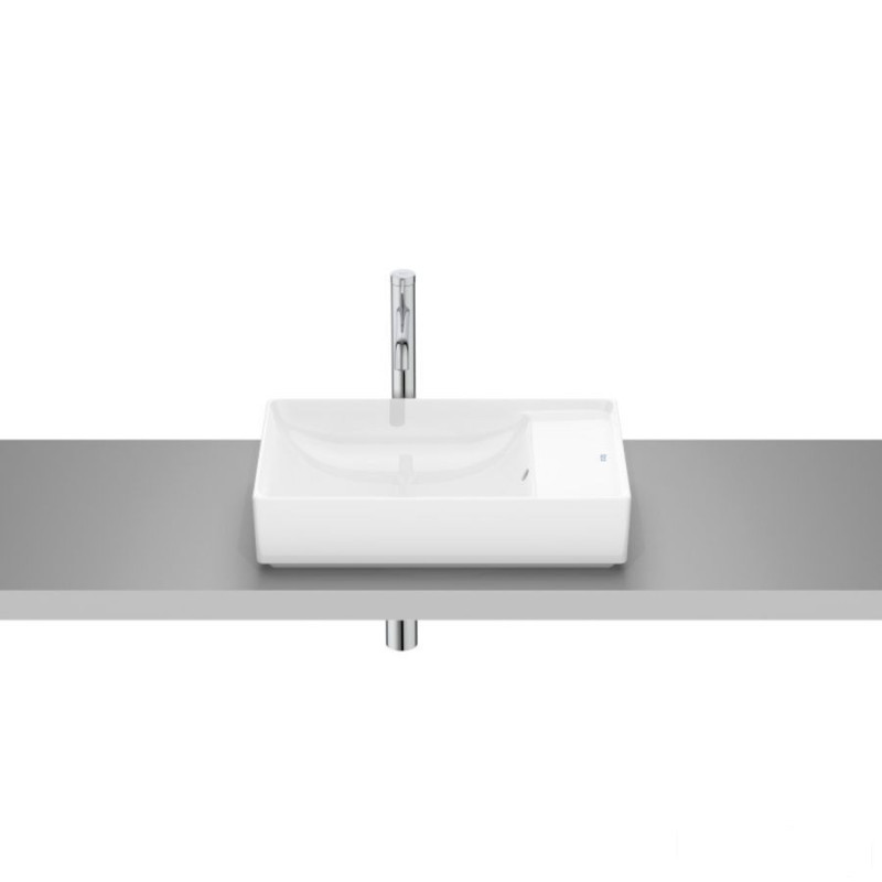 Umywalka nablatowa prostokątna 55x34,5 cm Supraglaze® ONA Roca (A32768CS00)