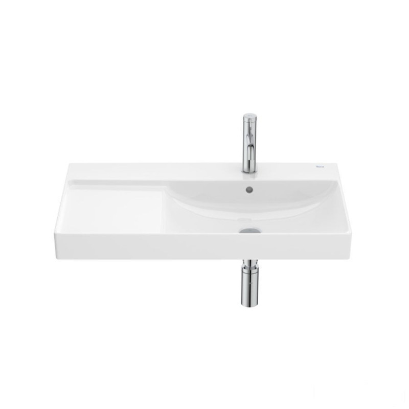 Umywalka ścienna 80x46 cm PRAWA Supraglaze® ONA Roca (A327688S00)