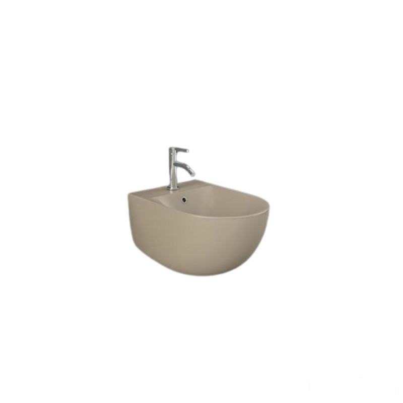 Bidet podwieszany 52x38 cm cappuccino mat Des RAK Ceramics (DESBD2101514A)
