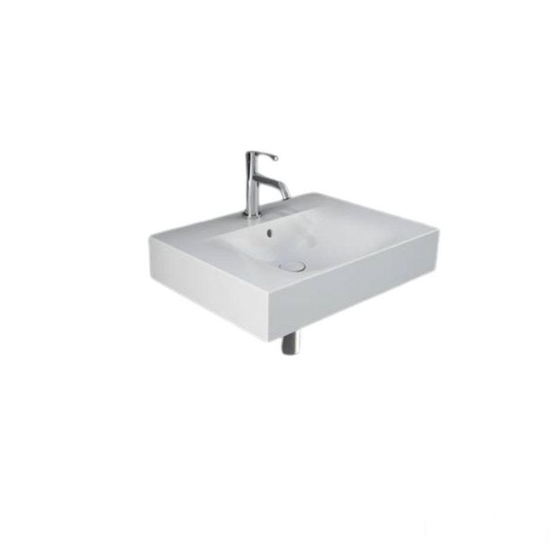 Umywalka podwiesz.nablat.61x46cm z otworem biały mat Des RAK Ceramics (DESWB06101500A)