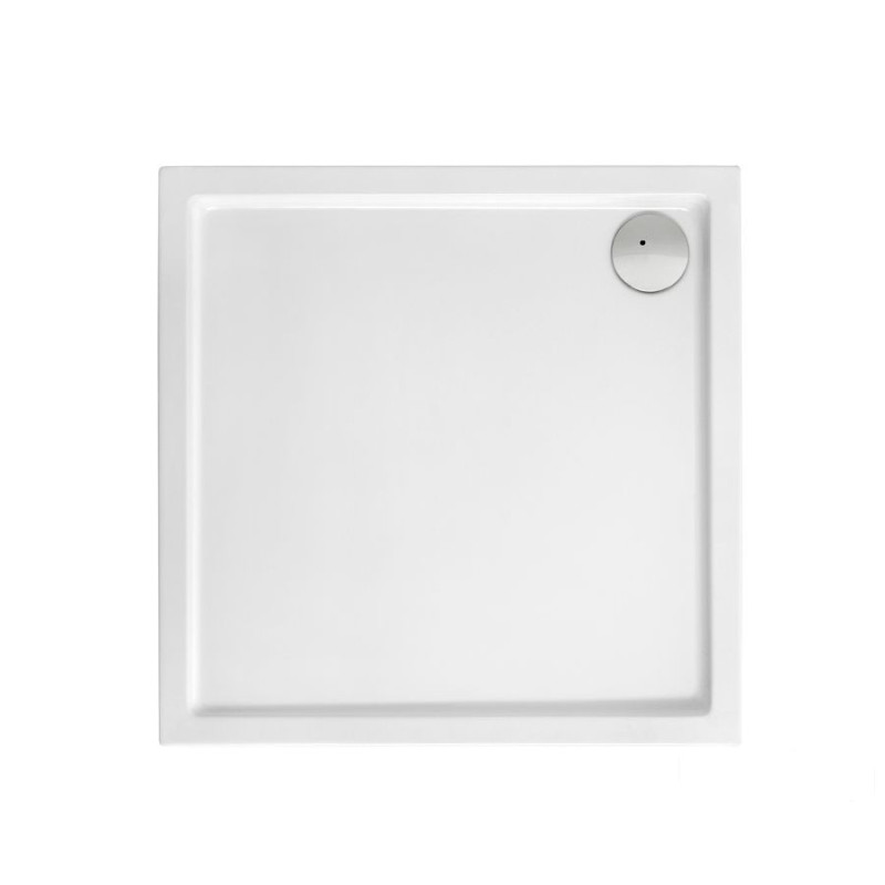 Brodzik kwadratowy akrylowy biały compact 90x90x13,5 Granada Roca (A276256000)
