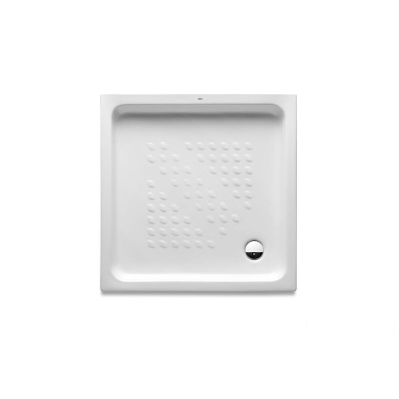 Brodzik kwadratowy ceramiczny biały 80x80x8 Italia Roca (A3740HJ000)