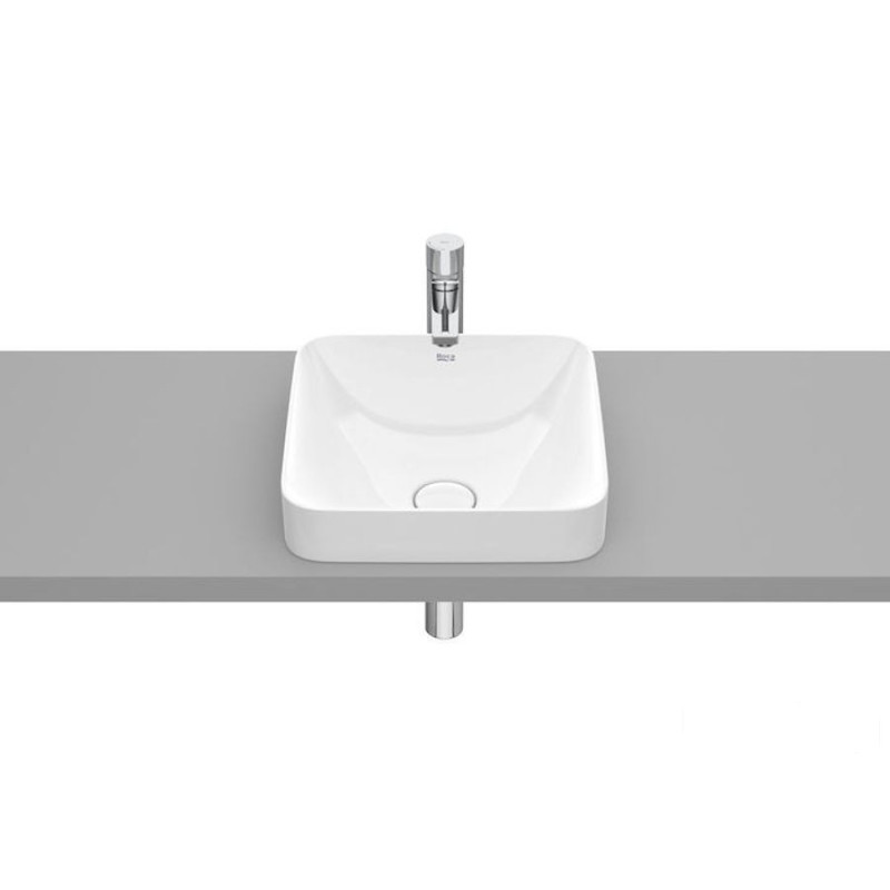 Umywalka 37x37 H75 FINECERAMIC® BIAŁY MAT INSPIRA COLORS Roca (A32753R620)