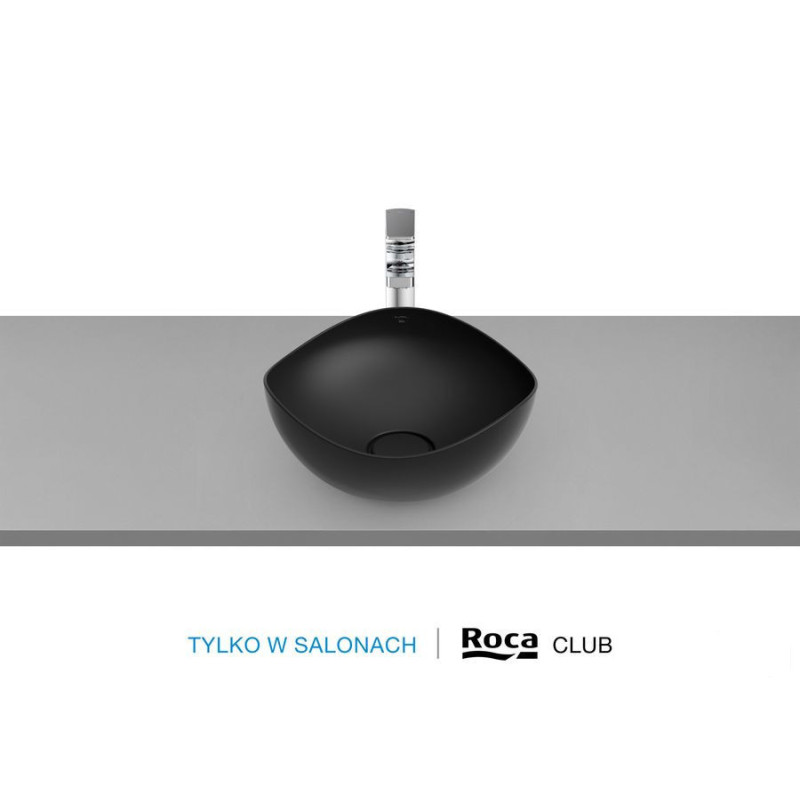 Umywalka nablatowa 37,5x37,5x17,5 cm Onyks OHTAKE Roca (A327A15640)