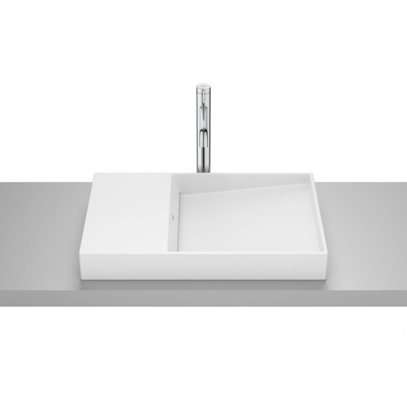Umywalka nablatowa DASH 60x38 cm BIAŁY MAT HORIZON Roca (A32727962B)