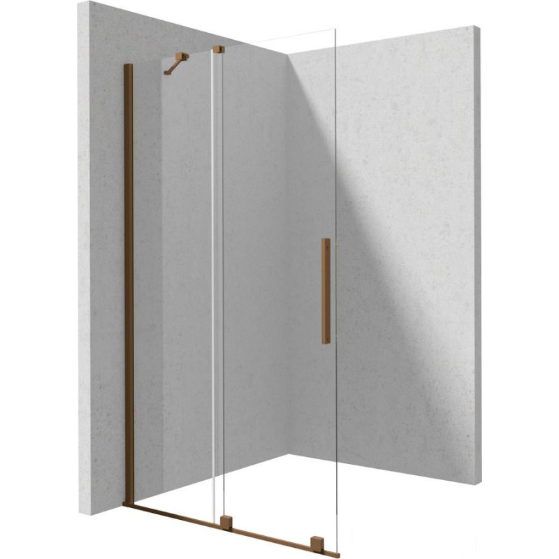 Ścianka prysznicowa walk-in 140 cm - przesuwna Deante (KTJ C34R)