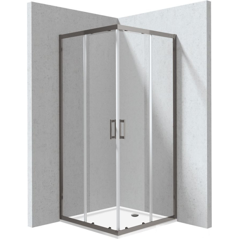 Kabina prysznicowa z brodzikiem kwadratowa - 90x90 cm Deante (KYCPD099P)