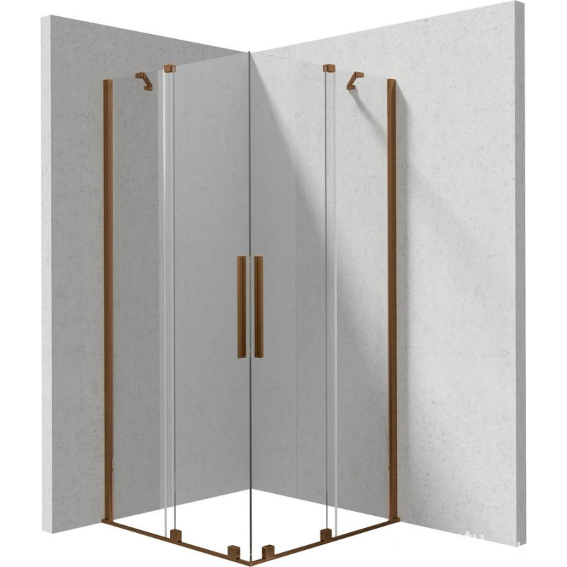 Kabina prysznicowa kwadratowa 90x90 cm Deante (KPNCP09P09)
