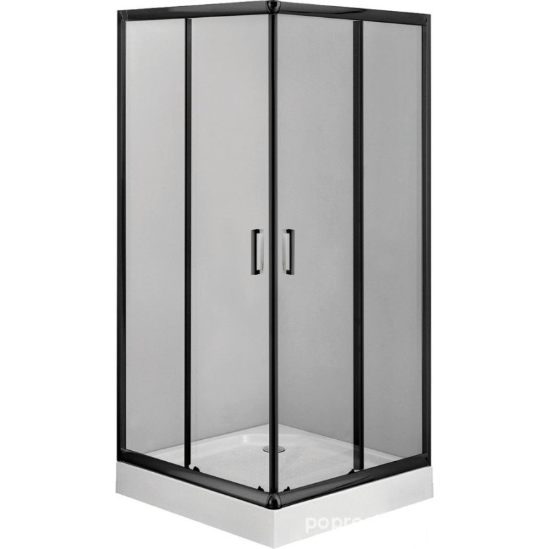 Kabina prysznicowa z brodzikiem kwadratowa 80 cm Deante (KDDZN42K)