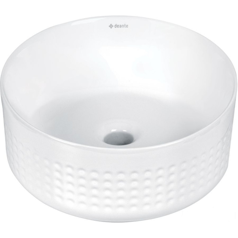 Umywalka ceramiczna nablatowa asymetryczna Deante (CDX 6U3S)