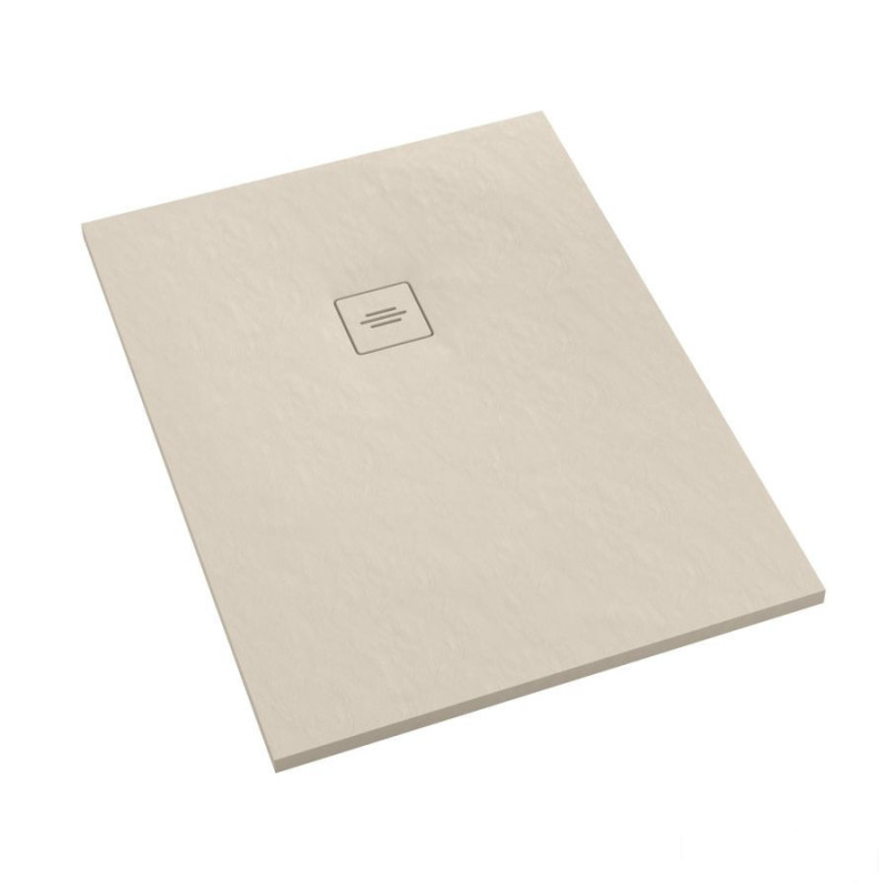 Brodzik kompozytowy Protos Cashemere Stone 70x120x3,5 cm, prost. Schedline (3SP.P1P-70120/PK/ST-M1/PK/ST)