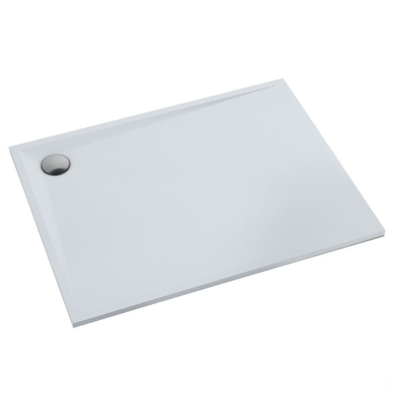 Brodzik kompozytowy Libra Smooth White 70x100x3 cm, prost. Schedline (3SP.L1P-70100)