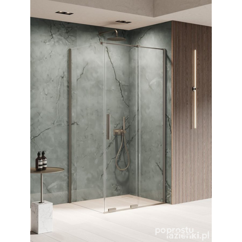 Kabina prysznicowa 150x110x200 Smart Gunmetal Brushed New Trendy (EXK-7867)