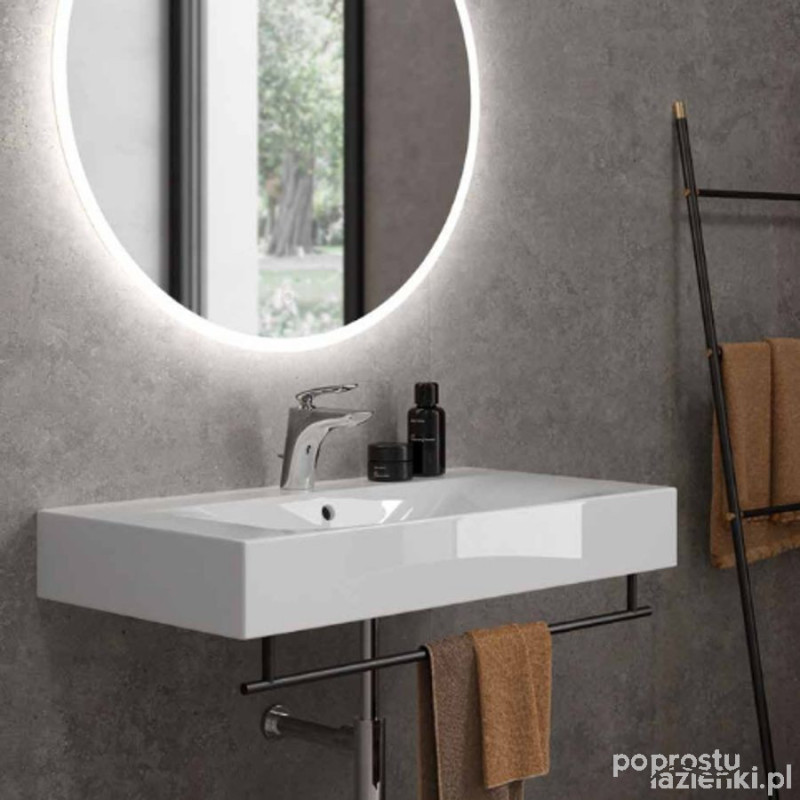 Umywalka podwiesz.nablat.81x46cm z otworem Des RAK Ceramics (DESWB08101AWHA,)