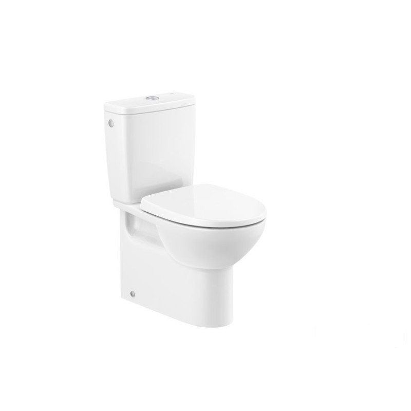 Miska WC do kompaktu Rimless BTW 61 cm, o/podwójny VICTORIA Roca (A342V05000)