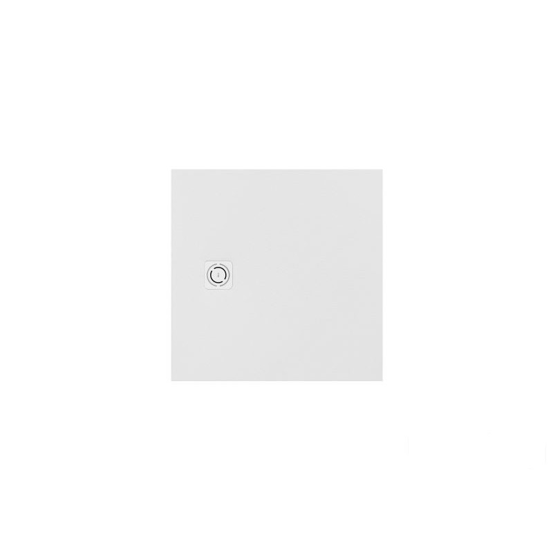 BRODZIK KWADRATOWY 90 x 90 BIAŁY MAGMA Roca (APE0138438403100)