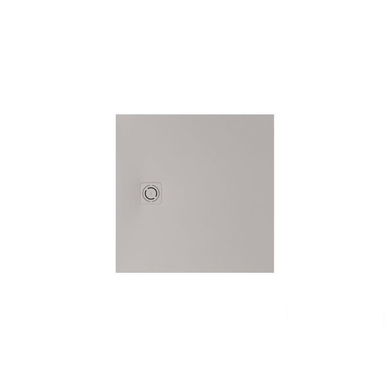 BRODZIK KWADRATOWY 90 x 90 PERŁOWY MAGMA Roca (APE0138438403630)