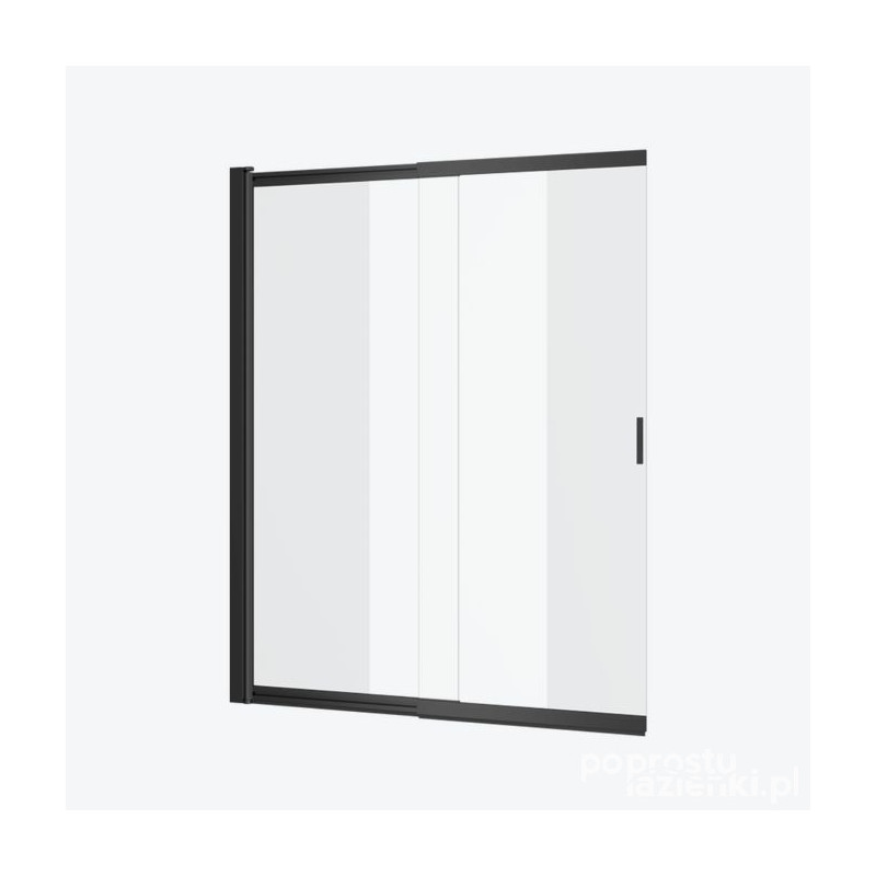 Parawan nawannowy rozsuwany Liner Black Excellent (KAEX.2930.1100.LP)