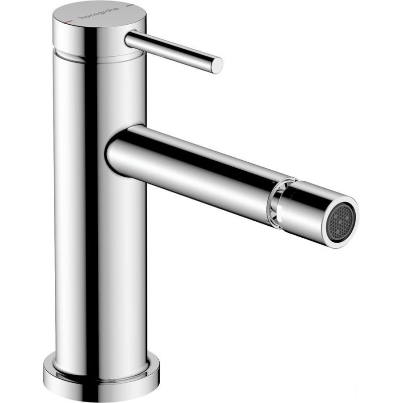 Bateria bidetowa z korkiem z cięgłem Chrom Tecturis S Hansgrohe (73201000)