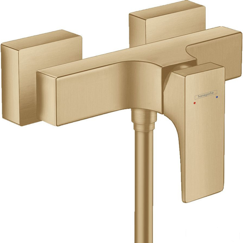 Bateria prysznicowa natynkowa Brąz Szczotkowany Metropol Hansgrohe (32560140)