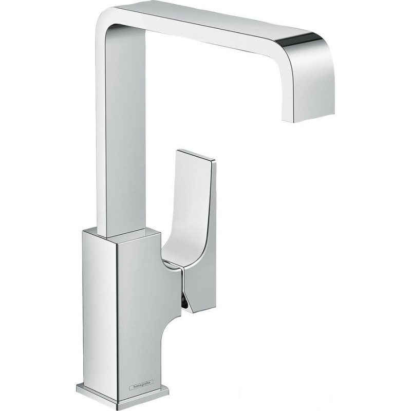 Bateria umywalkowa 230 z kompletem odpływowym Push-Open Chrom Metropol Hansgrohe (32511000)