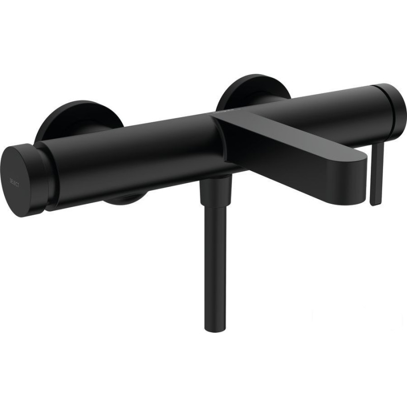Bateria wannowa natynkowa Czarny Matowy Finoris Hansgrohe (76420670)