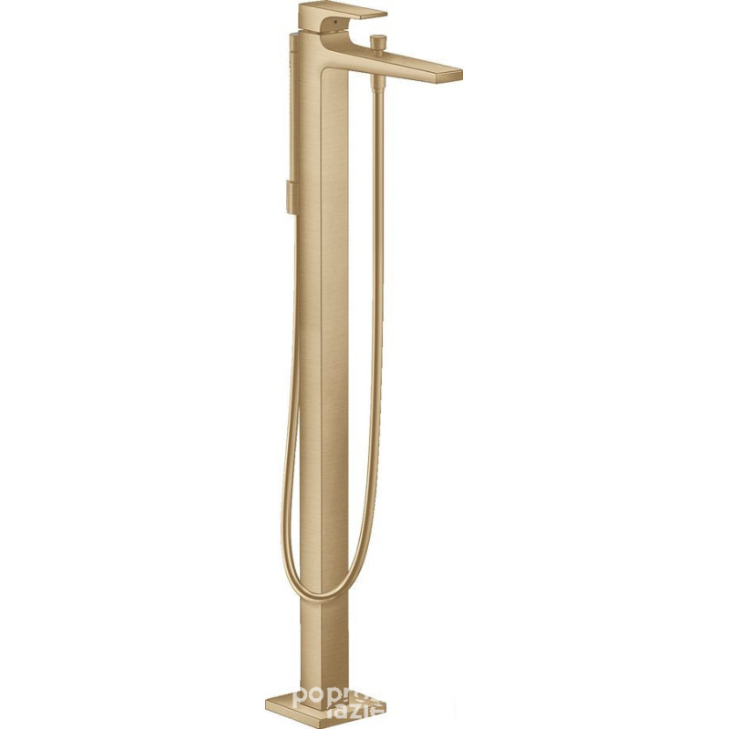 Bateria wannowa wolnostojąca Brąz Szczotkowany Metropol Hansgrohe (32532140)