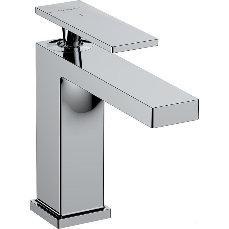 Bateria umywalkowa 110 CoolStart z korkiem z cięgłem Chrom Tecturis E Hansgrohe (73014000)