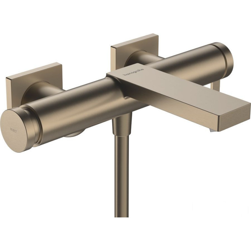 Bateria wannowa natynkowa brąz szczotkowany Tecturis E Hansgrohe (73420140)