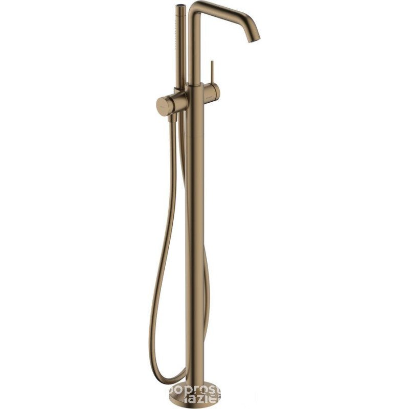 Bateria wannowa, wolnostojąca Brąz Szczotkowany Tecturis S Hansgrohe (73440140)
