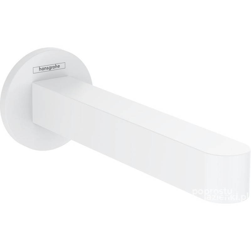Wylewka wannowa Biały Matowy Finoris Hansgrohe (76410700)