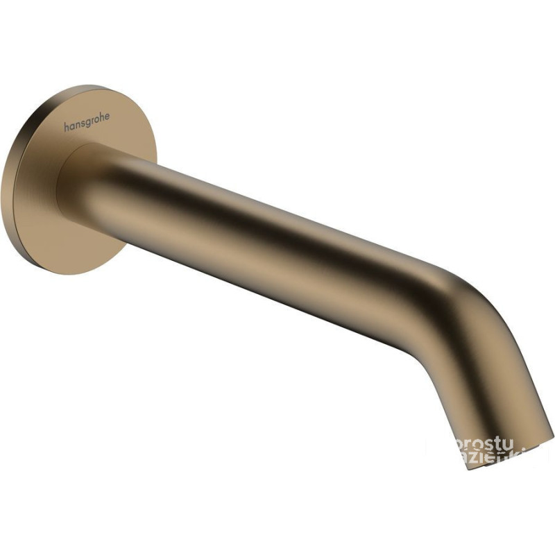 Wylewka wannowa Brąz Szczotkowany Tecturis S Hansgrohe (73411140)