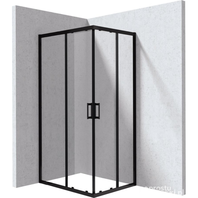 Kabina prysznicowa kwadratowa 100x80 cm Deante (KYC N018P)