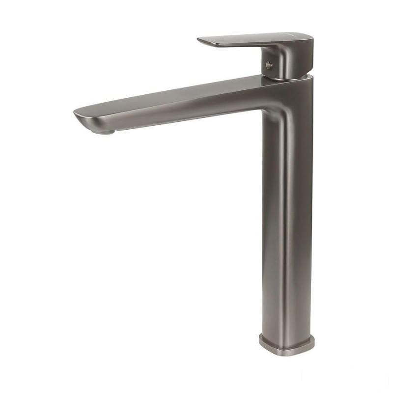 Bateria umywalkowa stojąca wysoka - nablatowa, gun metal Qanix RAK Ceramics (AVAPAX41-0)