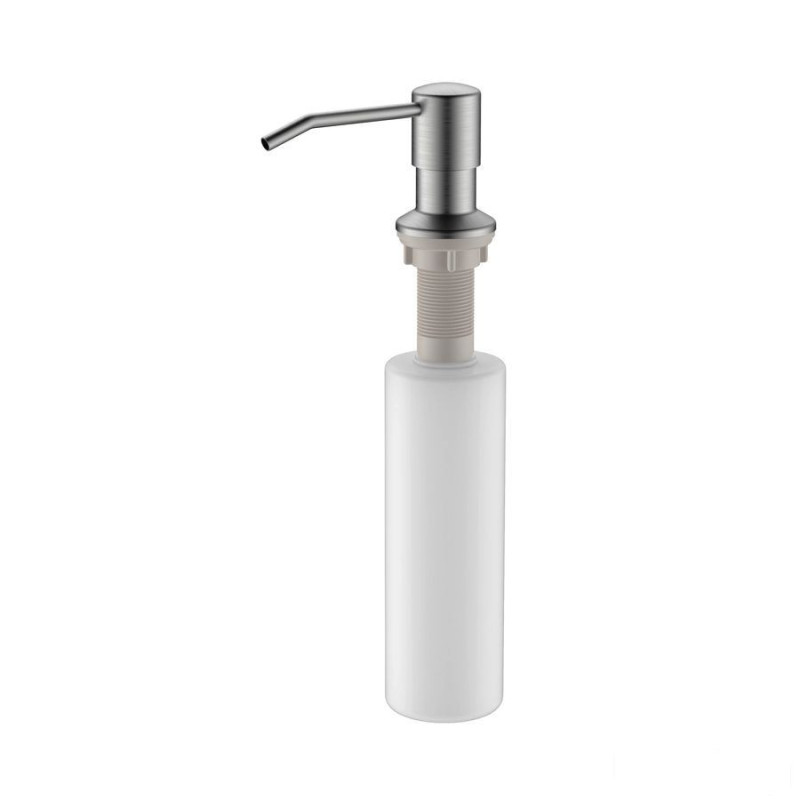 Dozownik do mydła lub płynu 350 ml, stal szczotkowana Lapur RAK Ceramics (AVAPAX410-0)