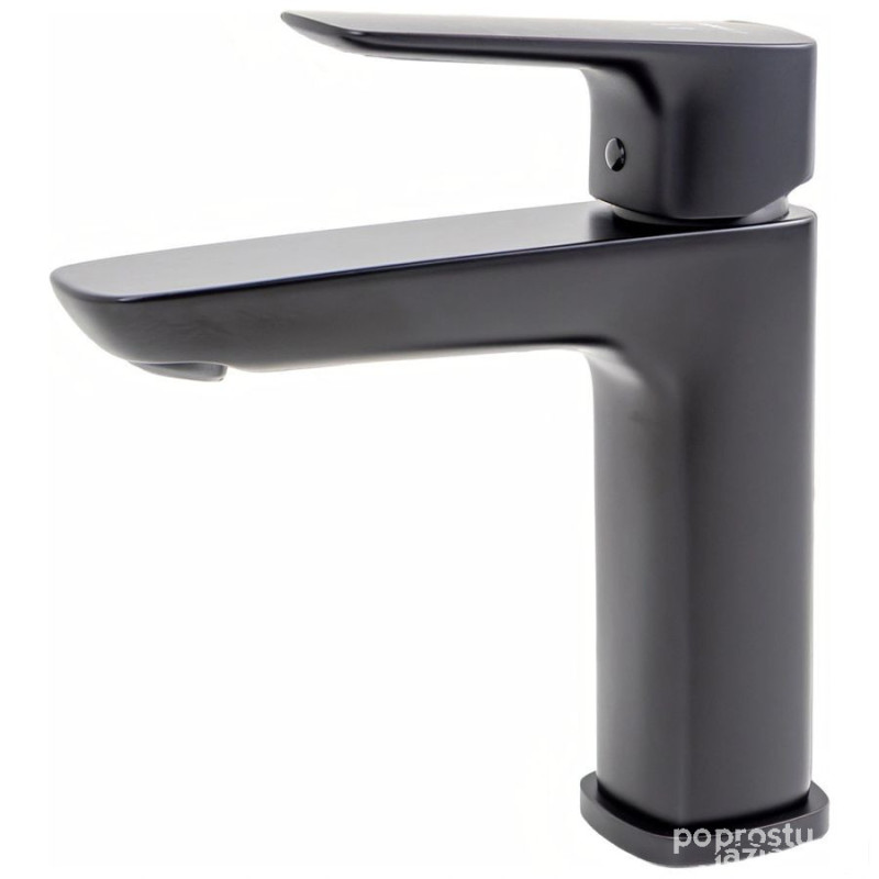 Bateria umywalkowa stojąca, czarna Qanix RAK Ceramics (AVAPAX37-0)