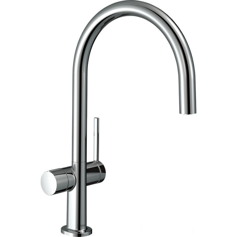 Bateria kuchenna 220 z zaworem do zmywarki Chrom Talis M54 Hansgrohe (72805000)